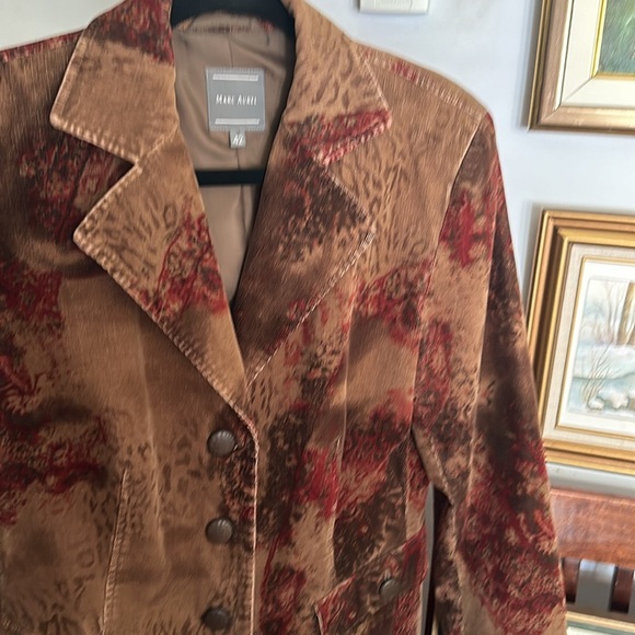 Marc Aurel Corduroy Blazer size L - Picture 2 of 8